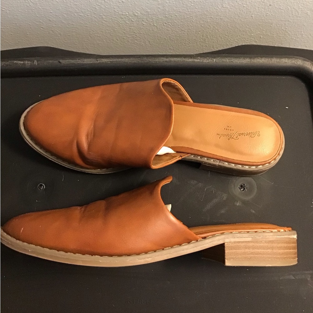Mule sz 6.5 brown